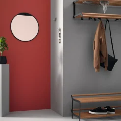 Estante zapatero Tamburin 60 cm, roble-*Essem Design New