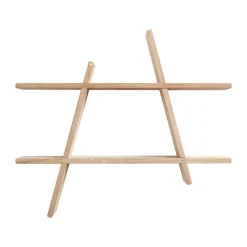 Estantería de pared A-Shelf Large 78x12x67 cm, Oak*Andersen Furniture New