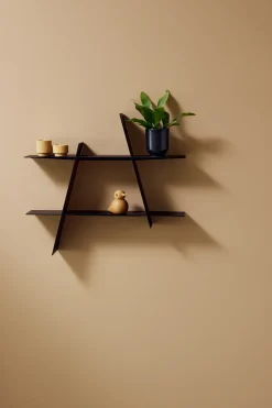 Estantería de pared A-Shelf Medium 52x9x46 cm, Black*Andersen Furniture Clearance