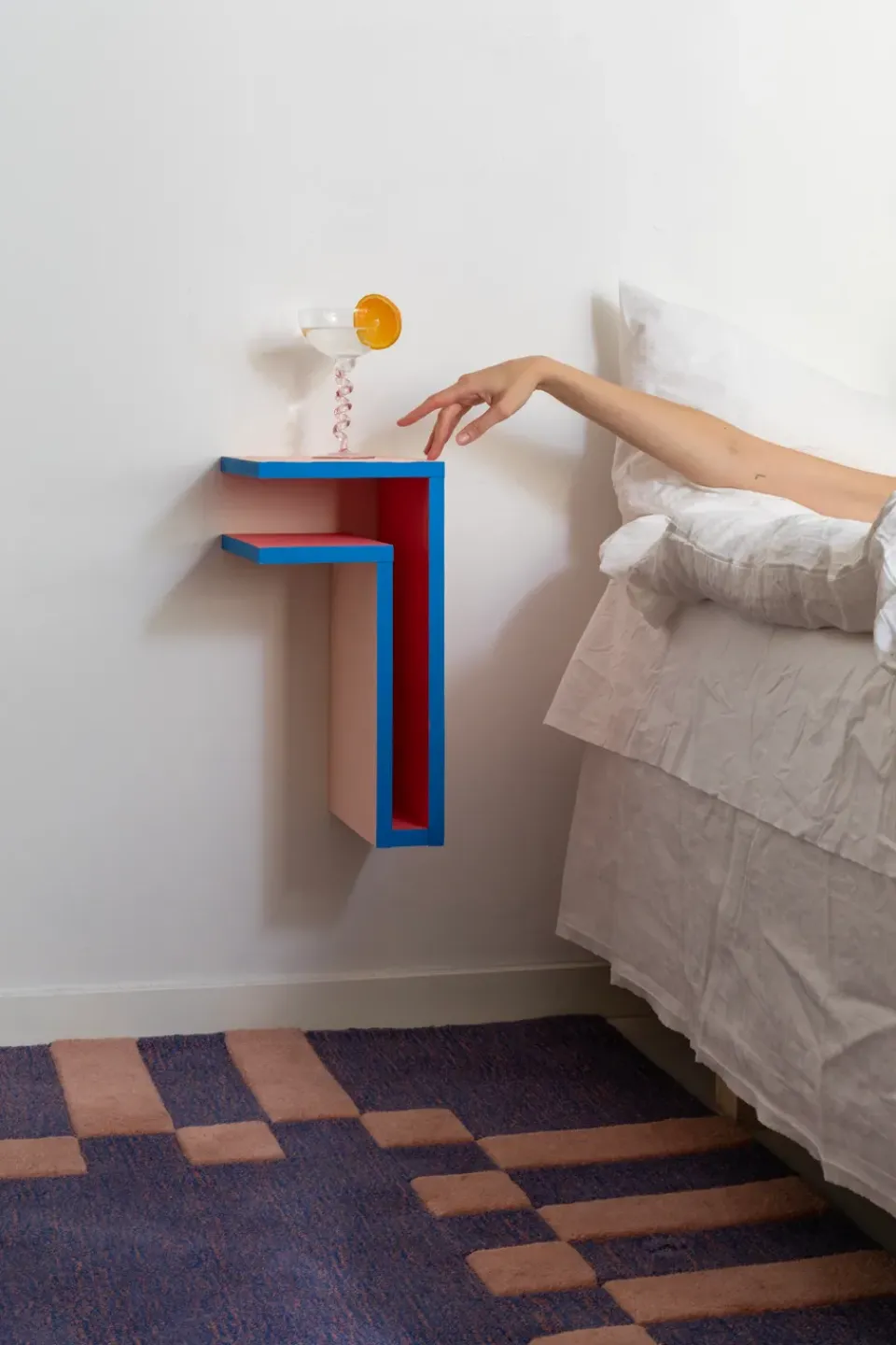 Estantería de pared F-shelf Play DIY, Pino, izquierdo*Maze Clearance