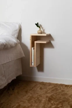 Estantería de pared F-shelf Play DIY, Pino, derecha*Maze New