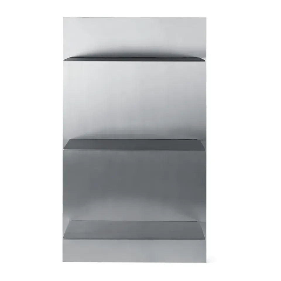 Estantería de pared Lager triple 55x100 cm, Aluminium*Ferm Living New