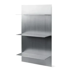 Estantería de pared Lager triple 55x100 cm, Aluminium*Ferm Living New