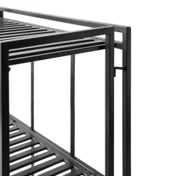 Estantería de pared Manhattan Low 65,5x33x79,5 cm, Black*MUUBS Best