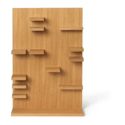 Estantería de pared Parade 60 cm, Oiled oak*Ferm Living Discount