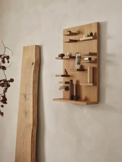 Estantería de pared Parade 60 cm, Oiled oak*Ferm Living Discount