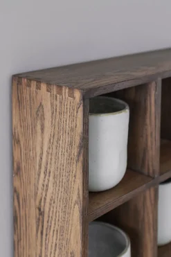 Estantería de pared Showcase 40x53 cm, Dark oiled oak*Mette Ditmer Discount