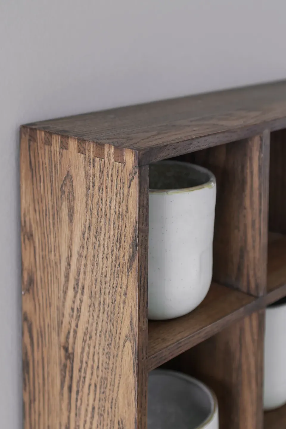 Estantería de pared Showcase 40x53 cm, Dark oiled oak*Mette Ditmer Discount