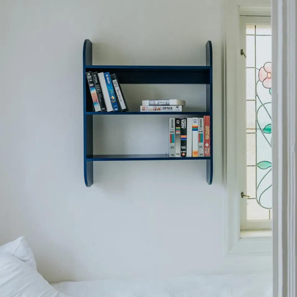 Estantería de pared Strapats 62x73,6 cm, Midnight blue*TÔNN furniture Clearance