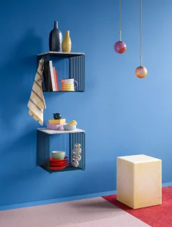 Estantería Panton Wire Single 34,8x34,8x34,8 cm, Pine*Montana New