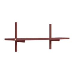 Estantería para pared A-Light Shelf Special Edition, Wine red 90x21x35 cm*Andersen Furniture Outlet