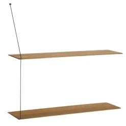 Estantería Stedge 80 cm, roble ahumado*Woud Best