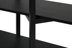 Estantería Zig Zag Media 194x57 cm, Black*Hem Clearance