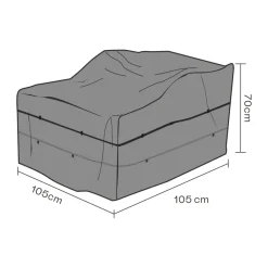 Funda protectora para Butaca , 105 cm*Brafab