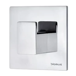 Gancho autoadhesivo Menoto 6x6 cm, Polerat acero inoxidable*Blomus Online