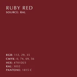 Gancho Butterflies mini, Ruby red*Umage Best
