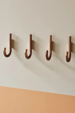 Gancho Hook 19 cm, Nogal-latón*Gejst Sale