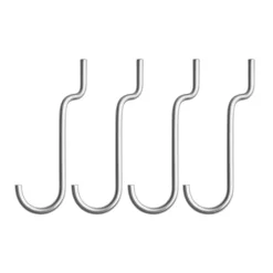 Gancho vertical Outdoor, Acero inoxidable, paquete de 4*String Hot