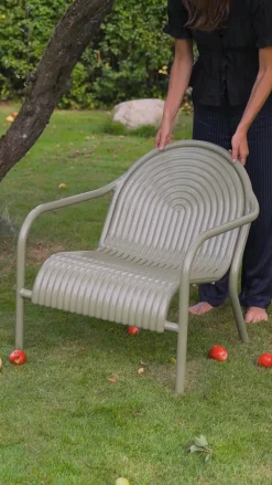 Groove lounge chair, Moss*Tom Dixon Sale