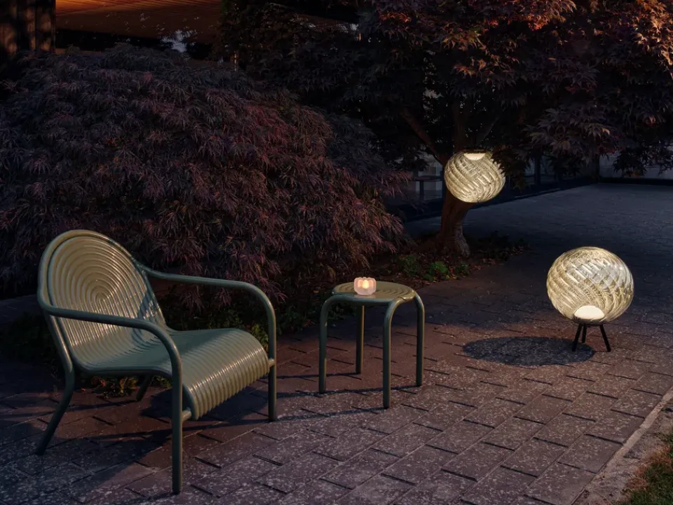 Groove lounge chair, Moss*Tom Dixon Sale