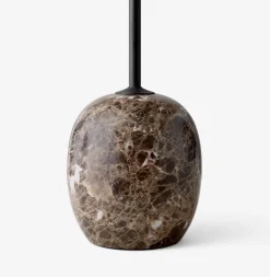 Lato Mesa LN8, Warm black-Emparador marble*&Tradition Online
