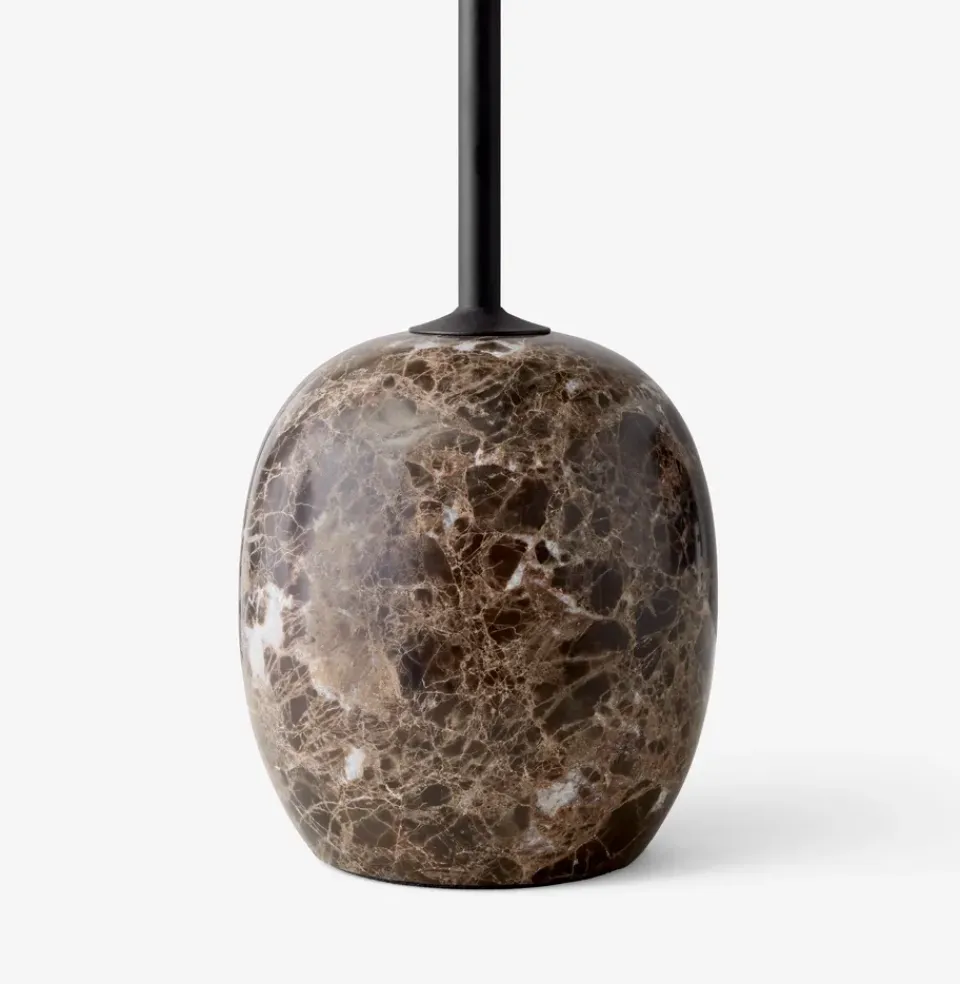 Lato Mesa LN8, Warm black-Emparador marble*&Tradition Online