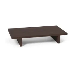 low table Mesa auxiliar Kona, Dark Stained oak veneer*Ferm Living Clearance