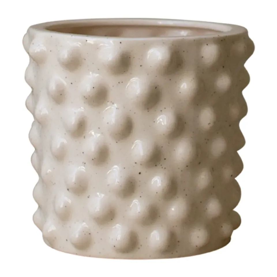 Maceta Cloudy vanilla, Mini Ø15 cm*DBKD Discount