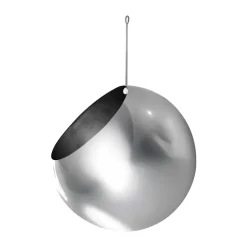 Maceta colgante GLOBE Ø17 cm h28 cm, Plata*AYTM Outlet