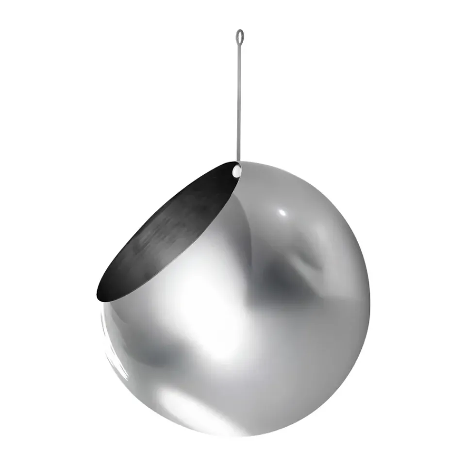 Maceta colgante GLOBE Ø17 cm h28 cm, Plata*AYTM Outlet