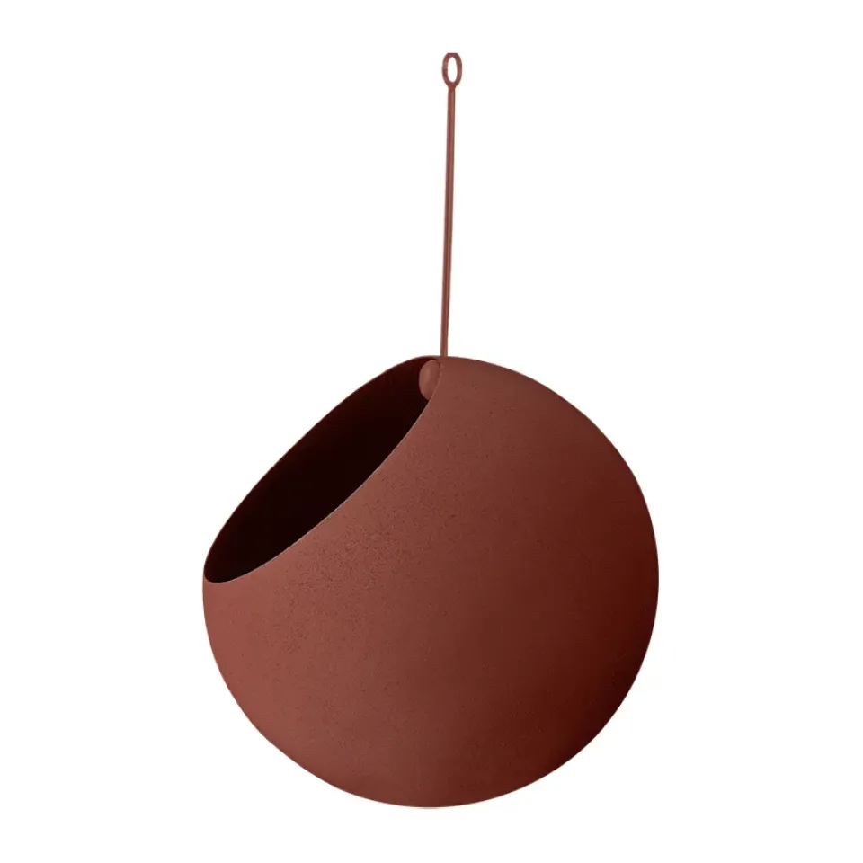 Maceta colgante GLOBE Ø17 cm h28 cm, Gingerbread*AYTM Sale
