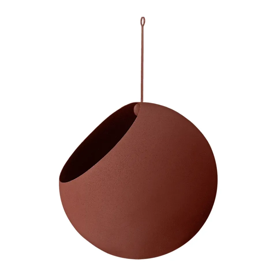 Maceta colgante GLOBE Ø21 cm h32 cm, Gingerbread*AYTM Clearance