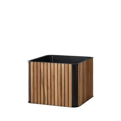 Maceta Combine, Teak, lava grey*Cane-line Best