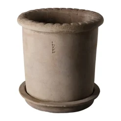 Maceta de terracota con plato, Ø20×20 cm*ERNST Outlet
