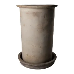 Maceta de terracota con plato, Ø25x35 cm*ERNST Discount