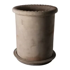 Maceta de terracota con plato, Ø25×28 cm*ERNST Discount