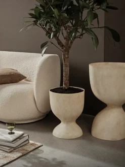 Maceta Evoke 45 cm, Warm Sand*Ferm Living Online