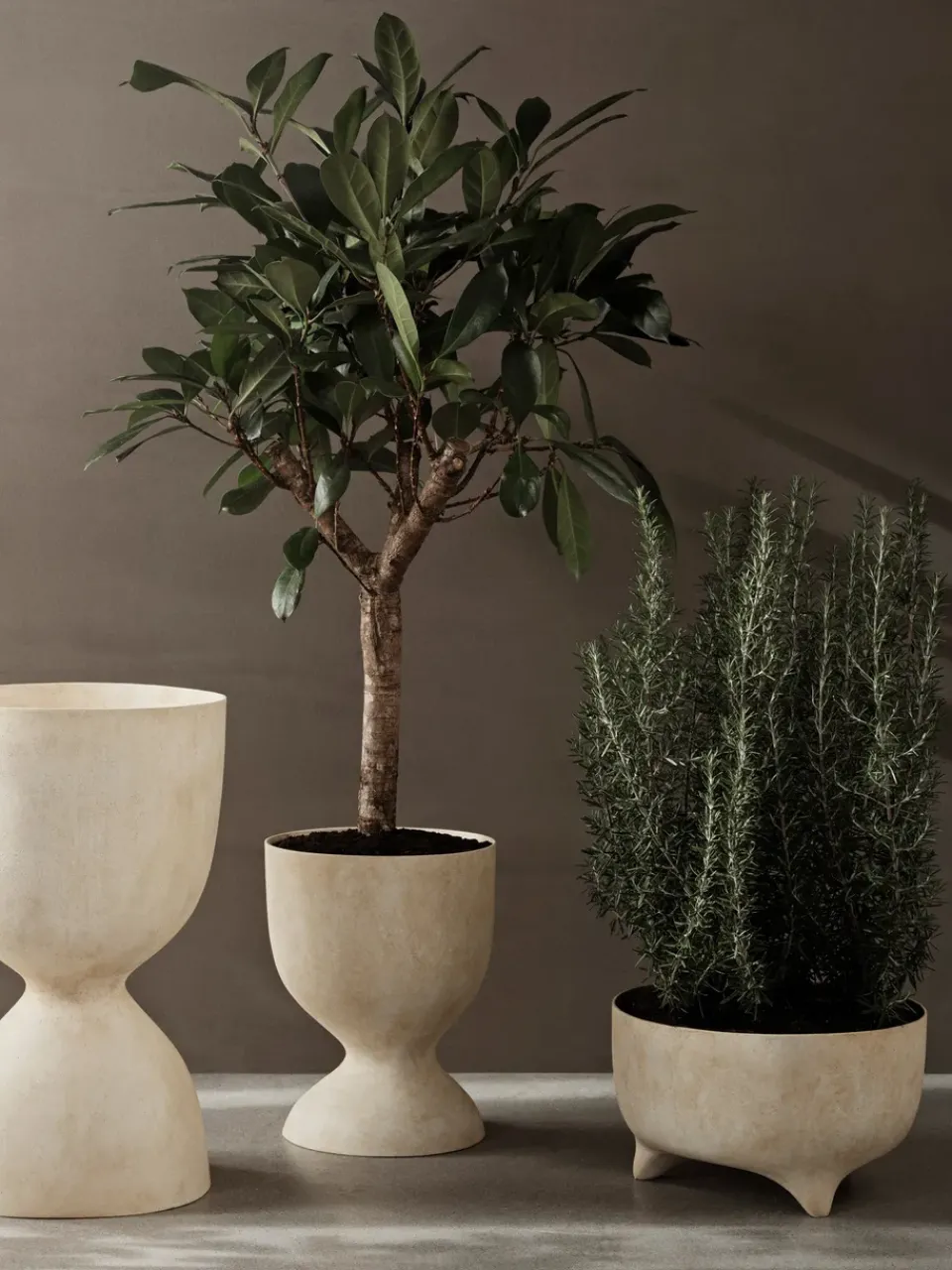 Maceta Evoke 27 cm, Warm Sand*Ferm Living Online