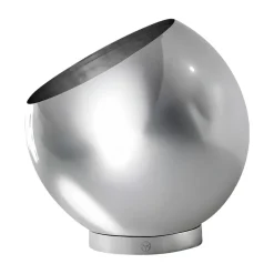 Maceta Globe Ø17 cm, Plata*AYTM Online