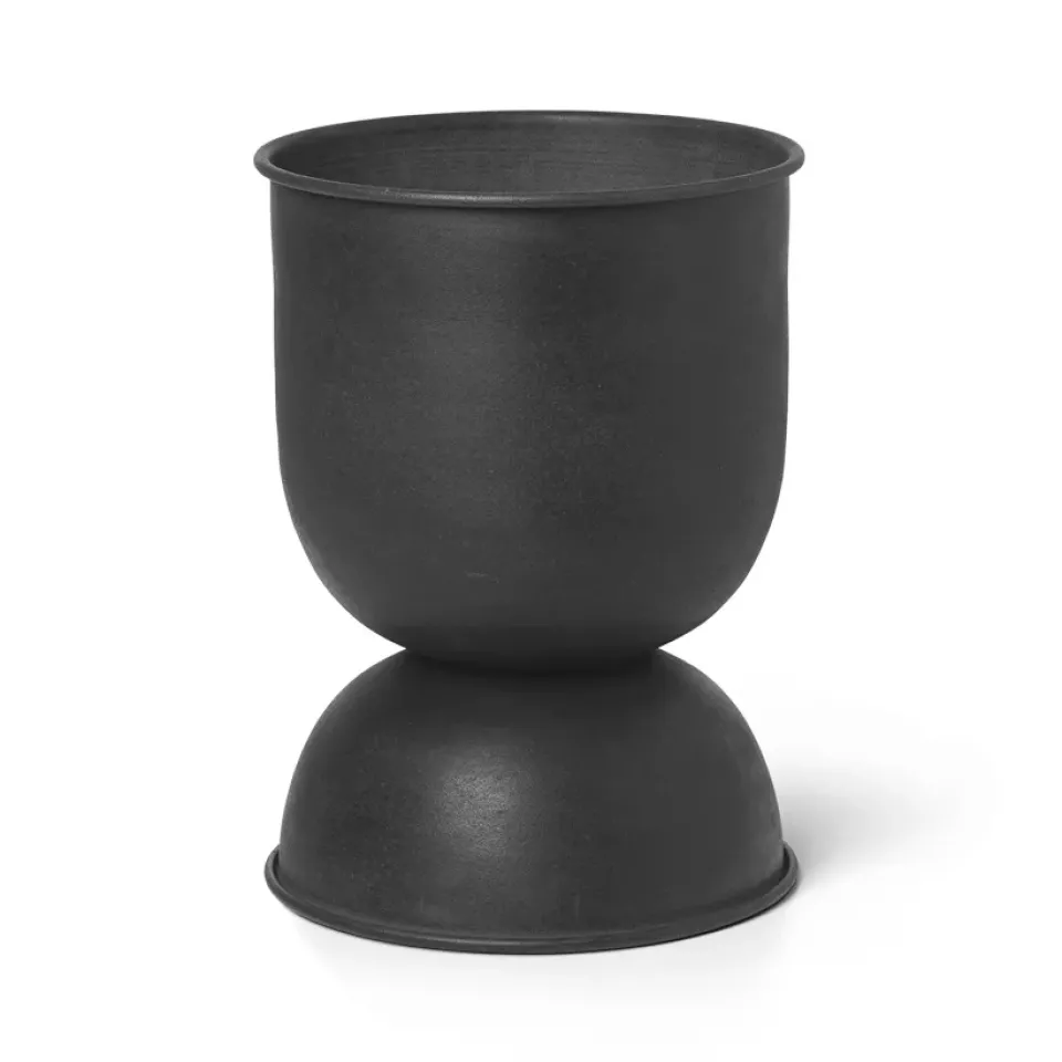 Maceta Hourglass extra small Ø21 cm, -gris oscuro*Ferm Living Best