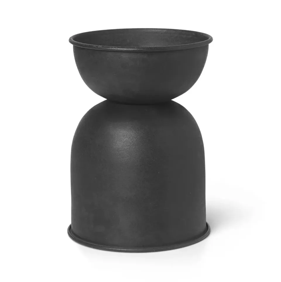 Maceta Hourglass extra small Ø21 cm, -gris oscuro*Ferm Living Best