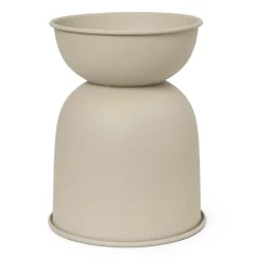 Maceta Hourglass extra small Ø21 cm, Cashmere*Ferm Living Online