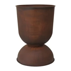 Maceta Hourglass grande Ø50 cm, Rust*Ferm Living Sale