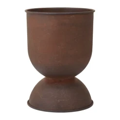 Maceta Hourglass pequeña Ø30 cm, Rust*Ferm Living Outlet