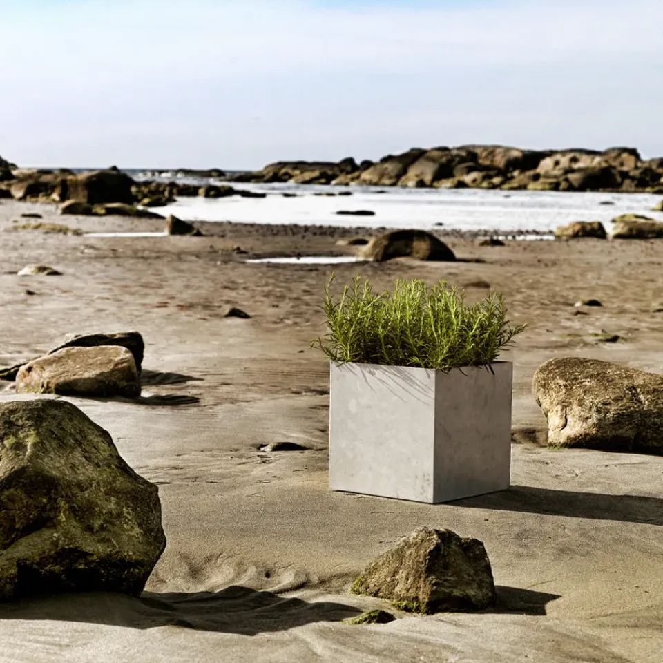 Maceta Jorda, Galvanizado, 40x40cm*SMD Design Sale