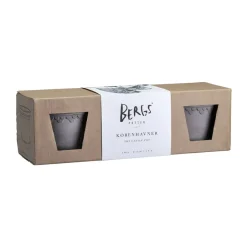 Maceta Københavner Ø10 cm 3-pack, Grey*Bergs Potter