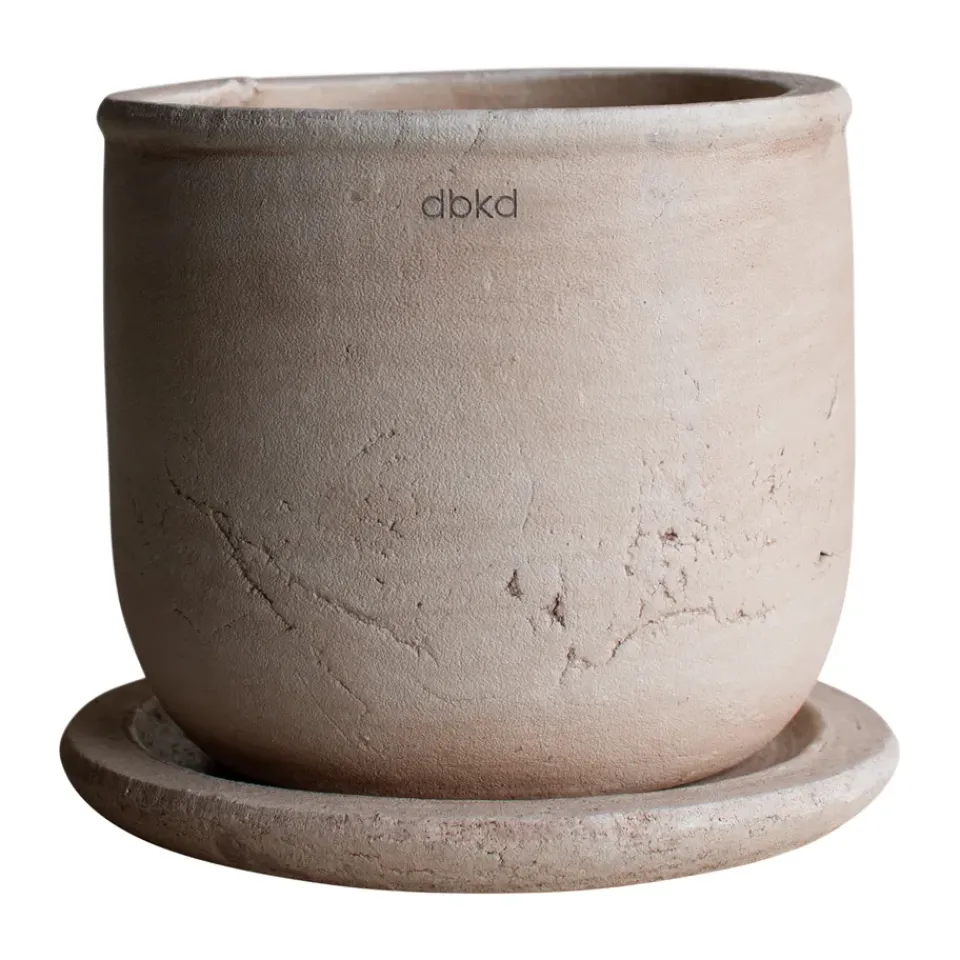 Maceta Terra, Sand, Ø18x18 cm*DBKD Sale