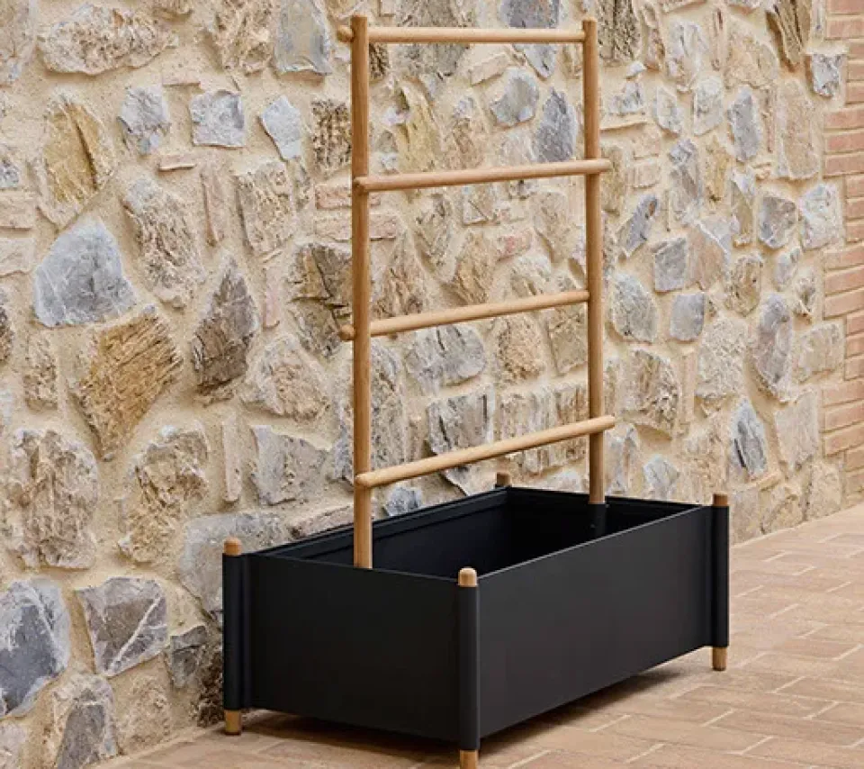 Macetero Sticks 57x103 cm, Lava grey*Cane-line Hot