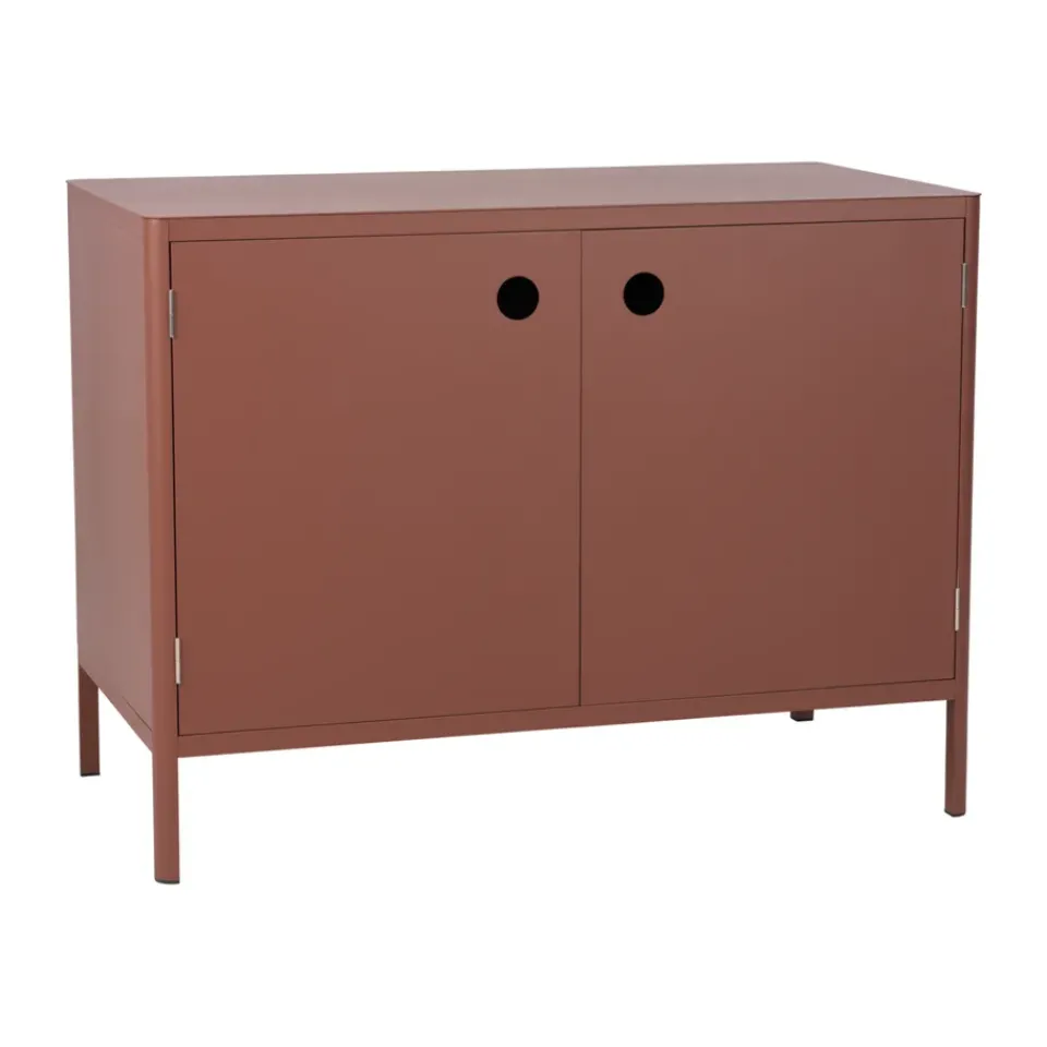 Módulo base de cocina exterior Kelia, Zin red, 121x91x64 cm*Brafab Discount