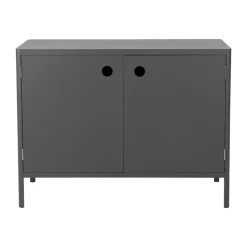 Módulo base de cocina exterior Kelia, Antracita, 121x91x64 cm*Brafab Online